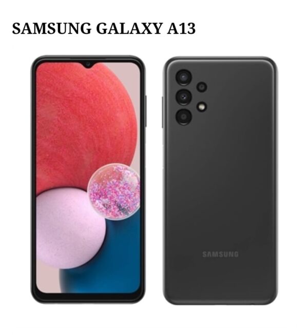 Smartphone Samsung Galaxy A13 Preto, Tela de 6.6", 4G+Wi-Fi, And. 12, Câm. Tras. de 50+5+2+2MP, Frontal de 8MP, 4GB RAM, 128GB