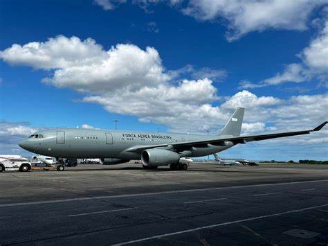 Novo avião da FAB, o KC-30, cumpre primeira missão em apoio à Operação Acolhida